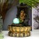 The desktop fountain from the network, the backlight "Ganesha at the arch" 28x20.5x20.5 cm