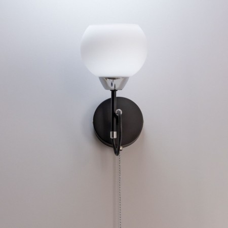 Sconces Citilux "Stephen" CL141411, 12x25.5 cm, 1x75W, e27, black color-4