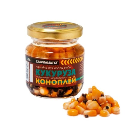 Corn with hemp aroma, 105 g
