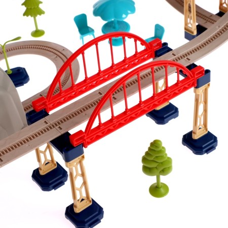 Railway "City", works from batteries-4