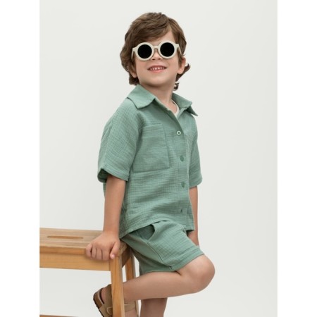 Muslim children's suit Amarobaby Easy, height 110 cm, mint color-12