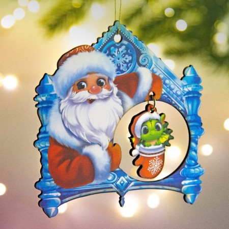 Suspension on the Christmas tree "New Year Mix"-1
