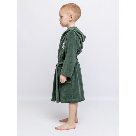 Baby robe, height 116 cm, khaki color-2