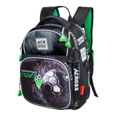 School backpack by Ergon. Spray Across 178 35*26*14 MAL + PEN, SECHE SERS/ZEL 24-178-3-1