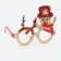 Carnival glasses "Snowman"
