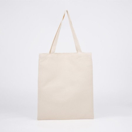 Positive-shop bag without lightning, without lining, beige color-1