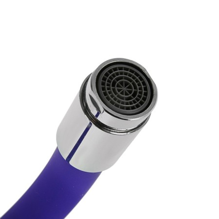 Accoona A9890S kitchen mixer, single -leaf, with silicone surge, purple/chrome-2
