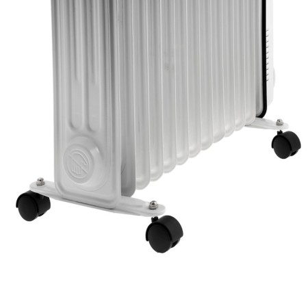 CENTEK CT-6208 heater, oil, floor, 2500 W, 25 m², 13 sections, white-4