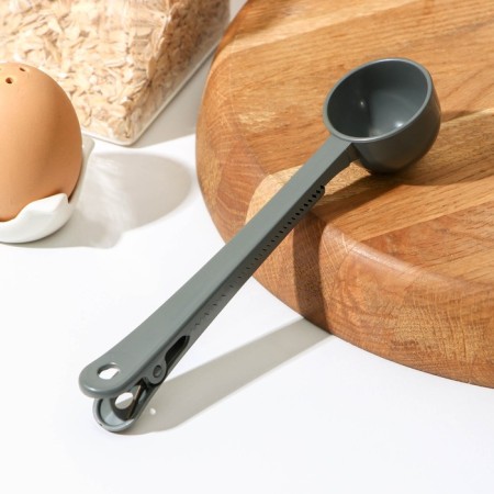 A spoon is measured with a clamp, 30 ml, 18 × 4.3 × 3 cm, color mix-2