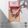 Bracelets "Demetrons" on the magnet, two clovers, white-pink color, 8 cm