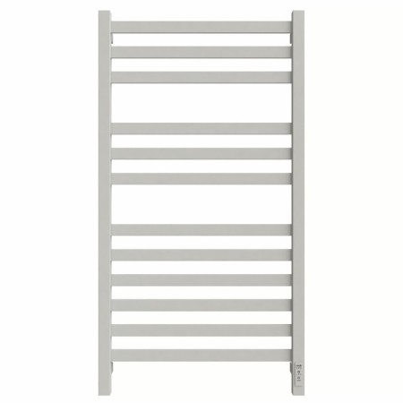 Electric heated towel rail Grois Alex, 500x1000 mm, 12 crossbars, lower, white