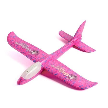 Unicorn Team aircraft, pink, diode-1