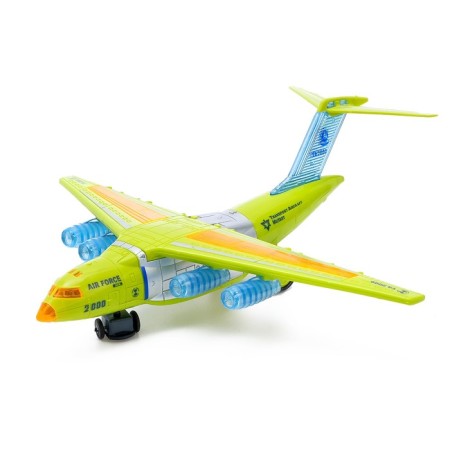 Airliner aircraft, works on batteries, light and sound effects-2