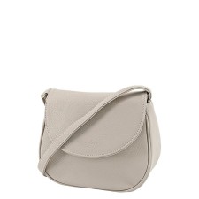 Messenger bag, valve department, light gray color 18x24x10cm