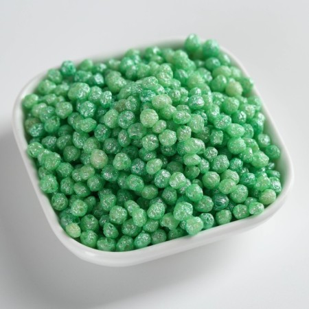 Rice balls shiny "green" for cupcakes and cakes, 25 g.-2