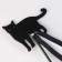 Halloween carnival rod, black color, species mix