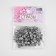 Rhinestones are sewing "circle", in the frame, d = 6 mm, 100 pcs, white color