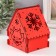 Domik casket "Dragon's muzzle" red 12x10x14 cm (set of 7 parts)