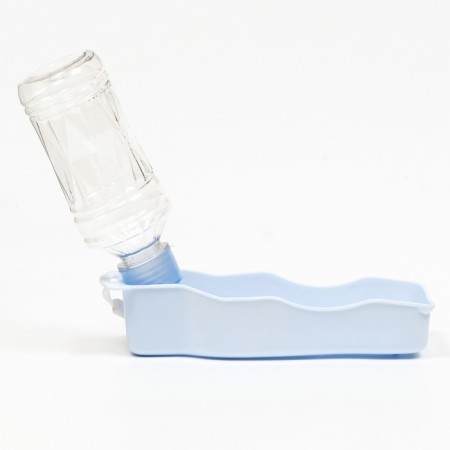 Walking auto -pound with a curly bottle, 250 ml, blue-3