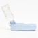 Walking auto -pound with a curly bottle, 250 ml, blue