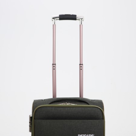 Small suitcase 20 "on lightning, code castle, with extension, khaki color-5