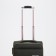 Small suitcase 20 "on lightning, code castle, with extension, khaki color