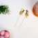 A set of Easter topper "Egg and Pen", 2 pcs., Mix