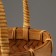 Wicker basket, 25.5 x 15 x 18/31 cm, sequoia