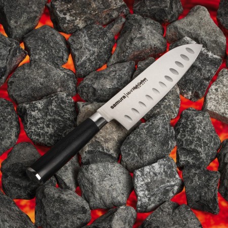 Kitchen knife Samura Mo-V, Santoku, blade 18 cm-1