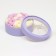 Box - tube 2 in 1, with a transparent lid "Lilac", 21 x 7 - 18 x 6 cm
