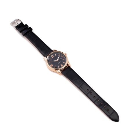 Women's watch, D-3.4 cm, black strap-3