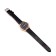 Women's watch, D-3.4 cm, black strap