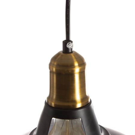 Bra with a switch on the wire "Vintage" E27 40W black 27x27x15cm-8