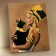 Picture on numbers with a whip 40 × 50 cm "Queen of Egypt" 20 colors