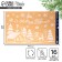 Window sticker "Winter village", reusable, 50 x 70 cm, New Year