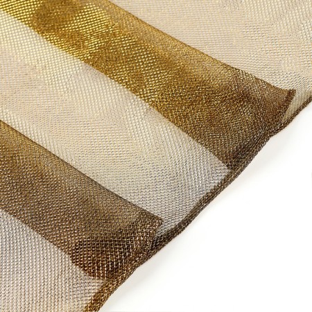 Load of Kolochuga Kolchuga, small mesh, gold on black-1