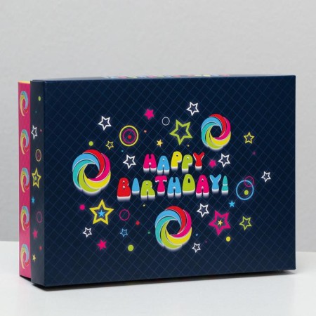 Gift box team "Disco", 21 x 15 x 5.7 cm