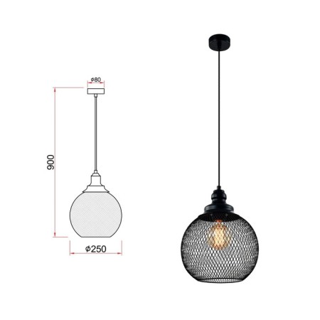 Rebeca lamp 5096-201 1he27 40W-2