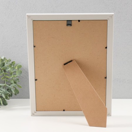 Photo frame Plastic format A4 "Double Spit" silver with holographia 24.4x33.3 cm-3