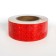 Reflective tape, self -adhesive, red, 5 cm x 25 m