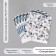 Scrapbooking paper bilateral "Scandinavia" density 180 grams set 10 pcs 15.5x17 cm 1071838