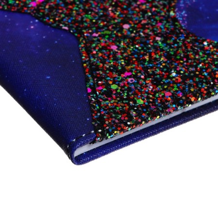 Universal diary for grade 1-11 Galaxy Girl, solid cover, artificial leather, foam rubber, lies, 80 g/m2-2