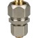 Connecting coupling stout SFS-0004-002620, D = 26 x 20 mm, for metal-plast. pipes, screw