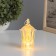 Lamp "Snowman and Deer" 3hlr44 4x4x9cm