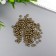 Glass beads 6/0 "metallic. Bronze" 10 g