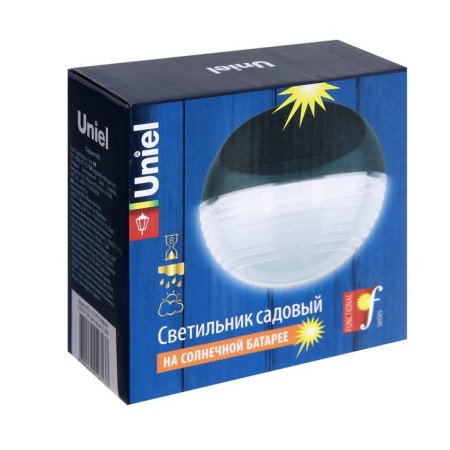 Unieel garden lamp on the sunny battery, 10 × 10 × 5 cm, white glow-8
