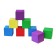 Wooden cubes “Studying colors” 12 pcs (8 centers)