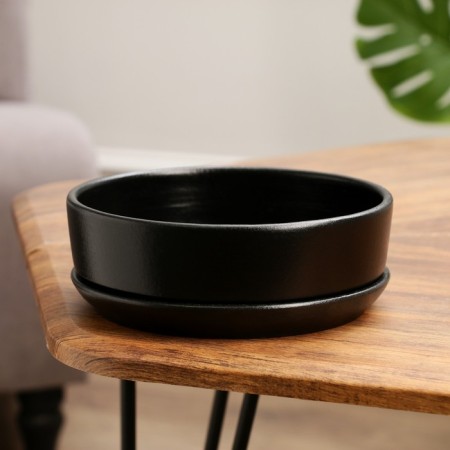 Pot of the Bonsian "OGMA" black, 0.7 l