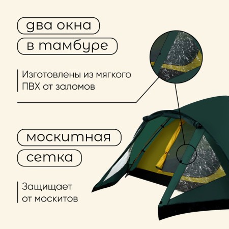 TART TALE, TRARKING MACLAY PEAK 4, 4-seater, with vestibule-3