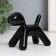 Souvenir Polystone "Dog" Black 10x7.8x5.4 cm